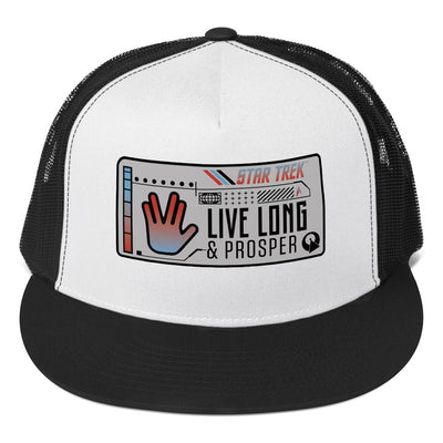 Star Trek Live Long And Prosper Trucker Hat