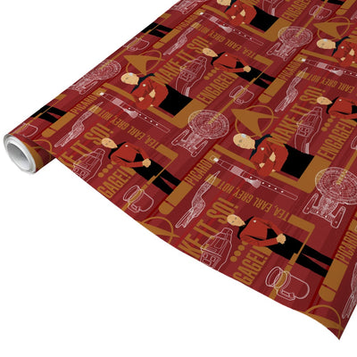 Star Trek: The Next Generation Picard Gift Wrap