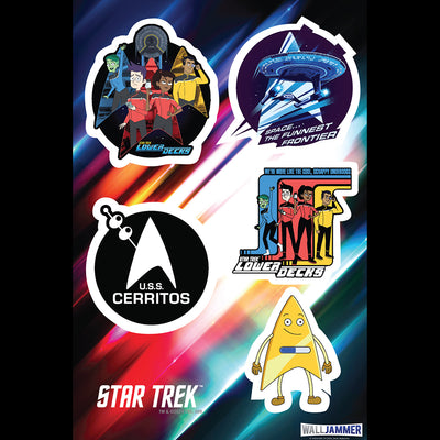 Star Trek: Lower Decks Wall Sticker Sheet