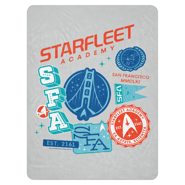 Star Trek: Starfleet Academy Icons Sherpa Blanket