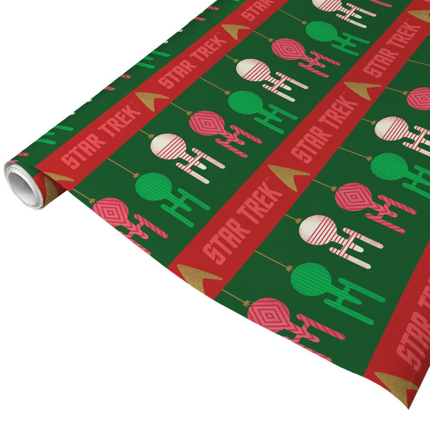 Star Trek Ships of the Line Holiday Gift Wrap