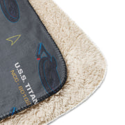 Star Trek: Lower Decks U.S.S. Titan Sherpa Blanket