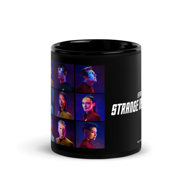 Star Trek: Strange New Worlds Season 3 Black Glossy Mug