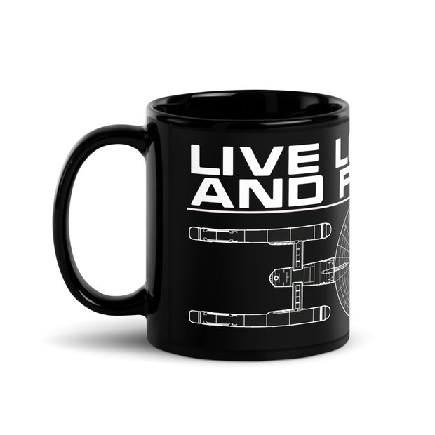 Star Trek: The Original Series Live Long and Prosper Mug