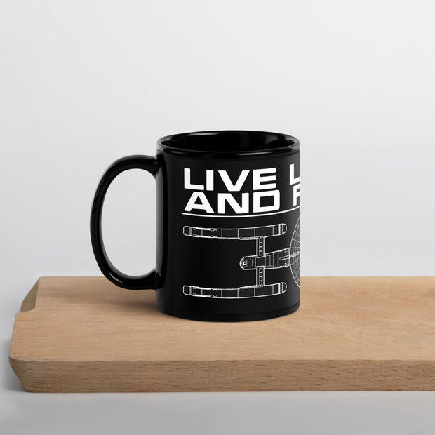 Star Trek: The Original Series Live Long and Prosper Mug