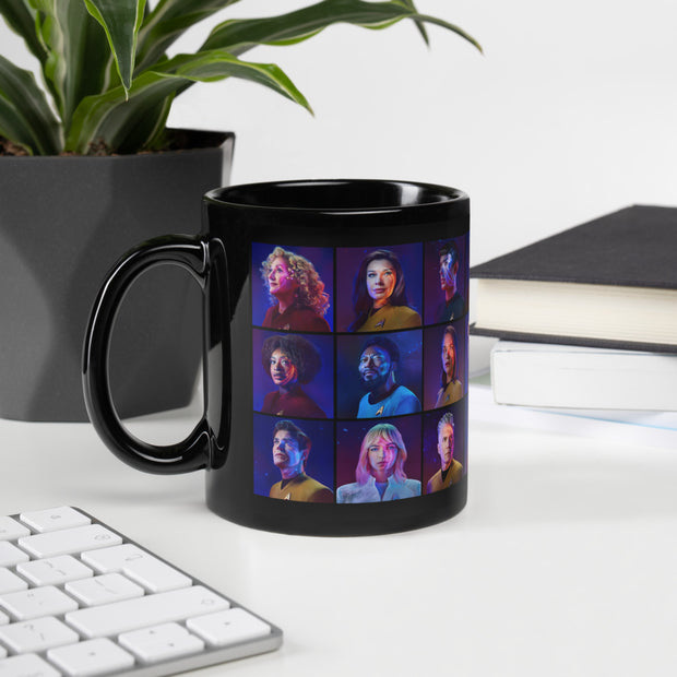 Star Trek: Strange New Worlds Season 3 Black Glossy Mug