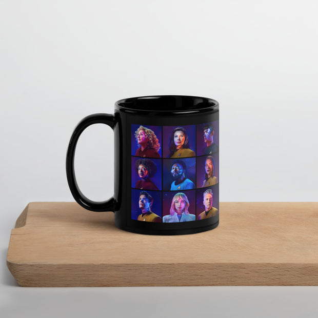 Star Trek: Strange New Worlds Season 3 Black Glossy Mug