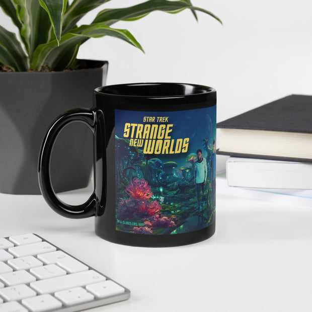 Star Trek: Strange New Worlds Season 3 Black Glossy Mug