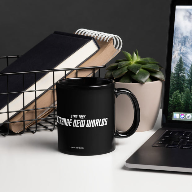 Star Trek: Strange New Worlds Season 3 Black Glossy Mug