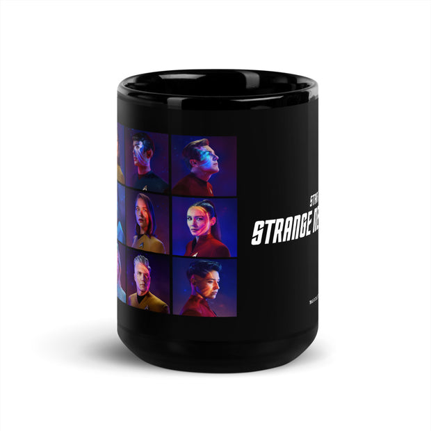 Star Trek: Strange New Worlds Season 3 Black Glossy Mug