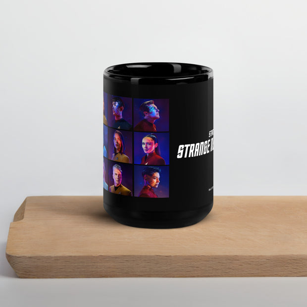 Star Trek: Strange New Worlds Season 3 Black Glossy Mug 15 oz