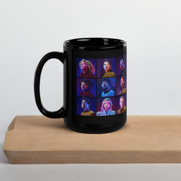 Star Trek: Strange New Worlds Season 3 Black Glossy Mug