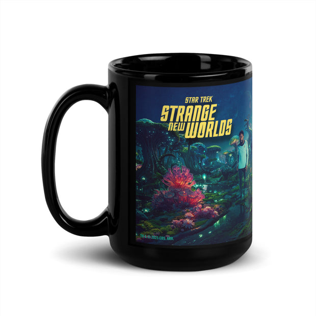 Star Trek: Strange New Worlds Season 3 Black Glossy Mug
