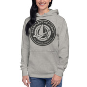 Star Trek Starfleet Academy Logo Unisex Premium Hoodie Carbon Grey