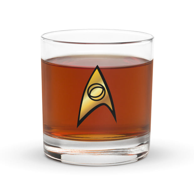 Star Trek: The Original Series Science Delta Rocks Glass