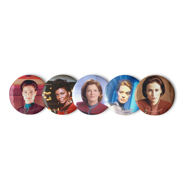 Star Trek Universe Women Of Star Trek Pin Set