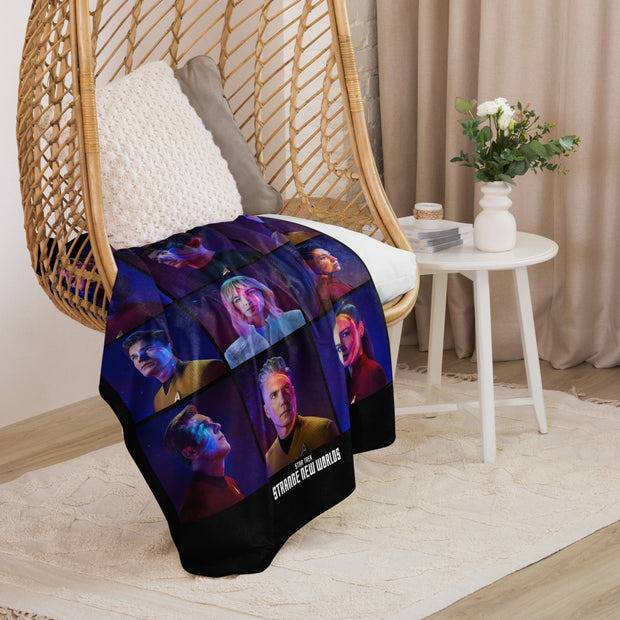 Star Trek: Strange New Worlds Season 3 Premium Sherpa Blanket