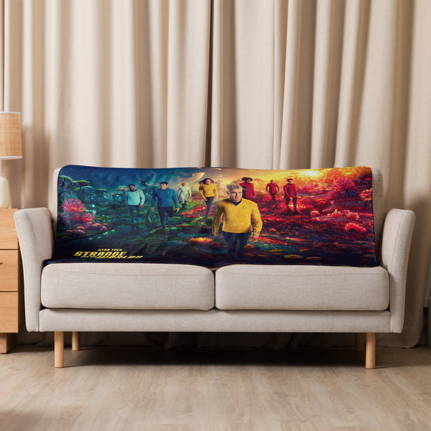Star Trek: Strange New Worlds Season 3 Premium Sherpa Blanket