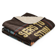 Star Trek: The Original Series Phasers To Stun Premium Sherpa Blanket