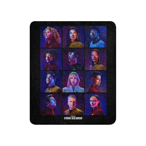Star Trek: Strange New Worlds Season 3 Premium Sherpa Blanket