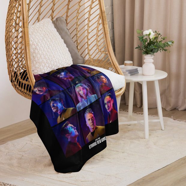Star Trek: Strange New Worlds Season 3 Premium Sherpa Blanket