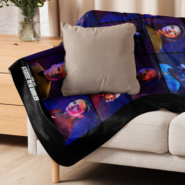 Star Trek: Strange New Worlds Season 3 Premium Sherpa Blanket