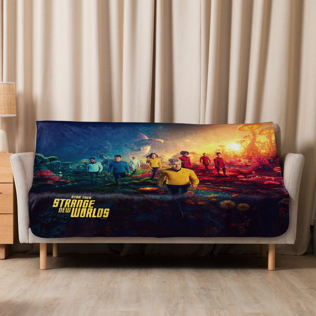 Star Trek: Strange New Worlds Season 3 Premium Sherpa Blanket