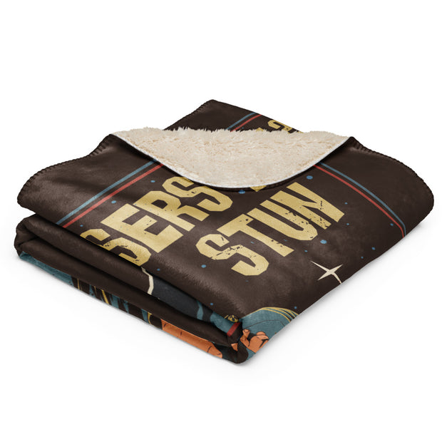Star Trek: The Original Series Phasers To Stun Premium Sherpa Blanket