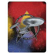 Star Trek: The Original Series These Are The Voyages Sherpa Blanket