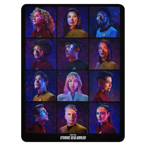 Star Trek: Strange New Worlds Season 3 Premium Sherpa Blanket