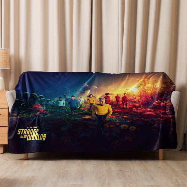 Star Trek: Strange New Worlds Season 3 Premium Sherpa Blanket