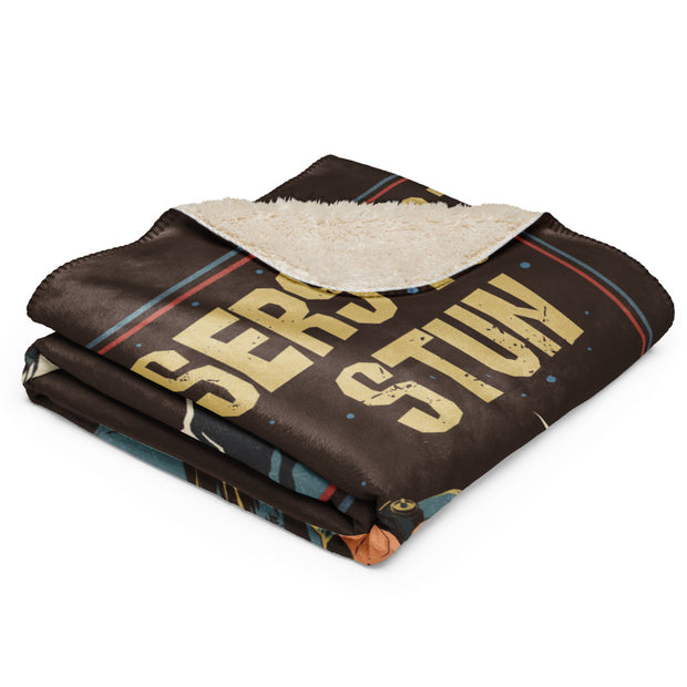 Star Trek: The Original Series Phasers To Stun Premium Sherpa Blanket