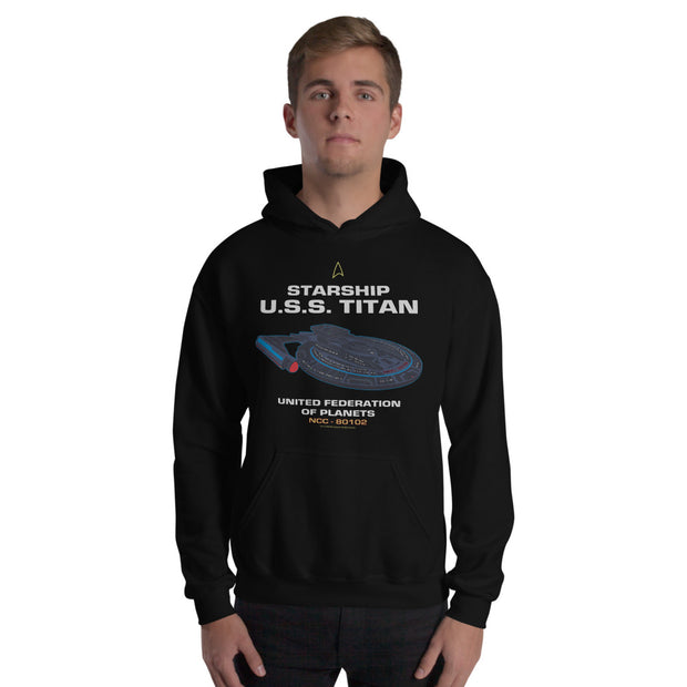 Star Trek: Lower Decks U.S.S. Titan Hoodie