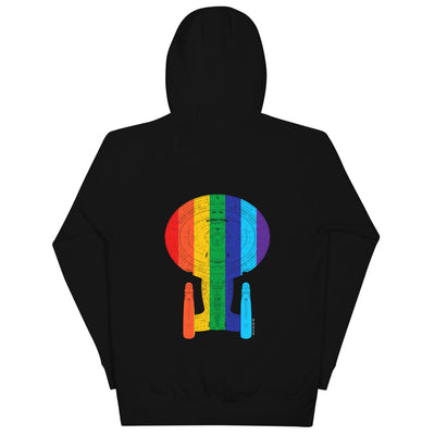 Star Trek Pride U.S.S Enterprise NCC 1701-D Unisex Premium Hoodie