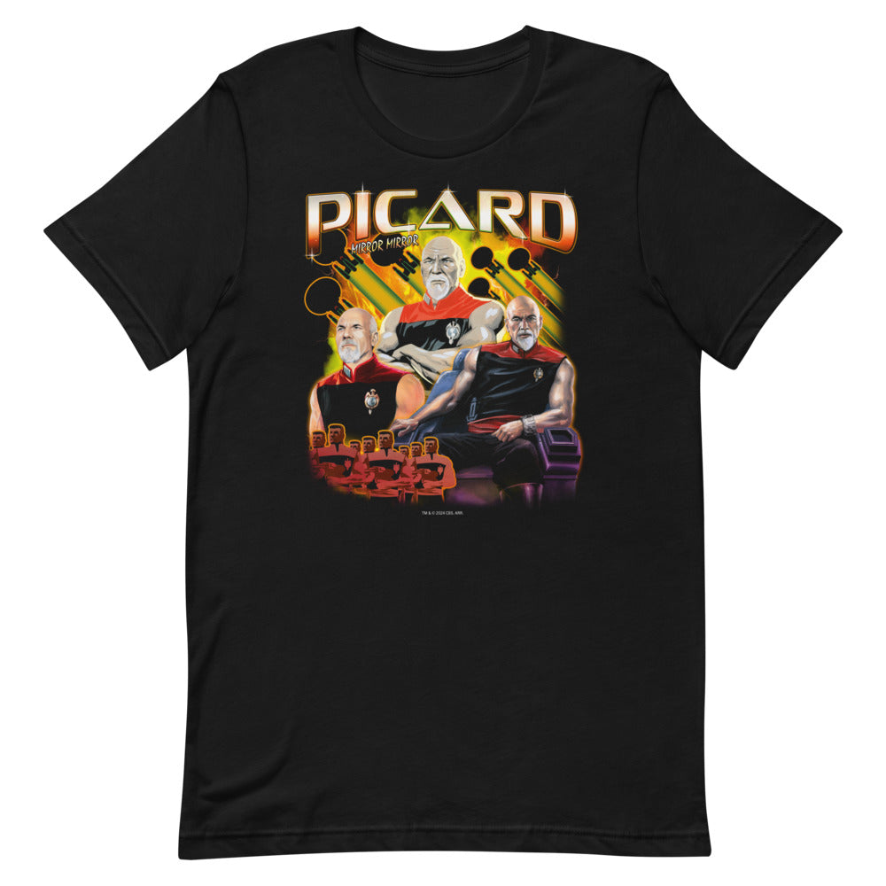 Vintage selling 1993 Captain Jean Luc Picard Star Trek Big Face Promo T Shirt Size XL