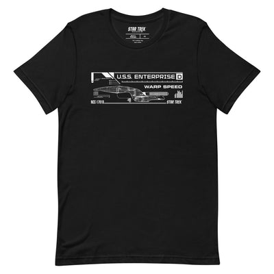 Star Trek: The Next Generation U.S.S Enterprise D Unisex T-Shirt