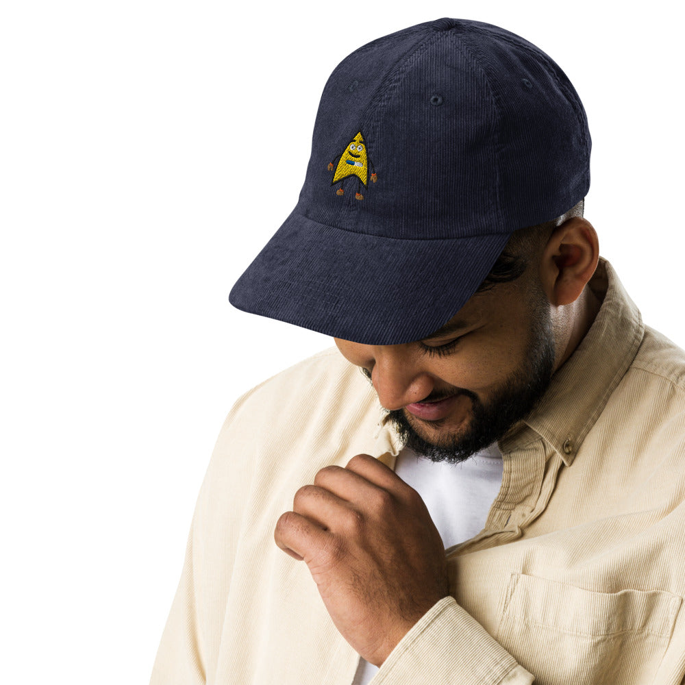 Star Trek Badgey Vintage Corduroy Embroidered Cap | Star