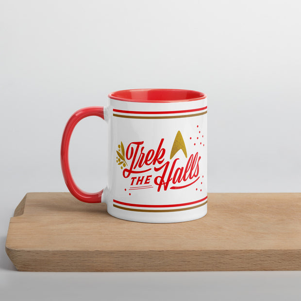 Star Trek Trek The Halls Two-Tone Mug