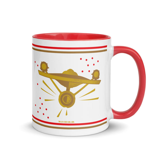 Star Trek Trek The Halls Two-Tone Mug