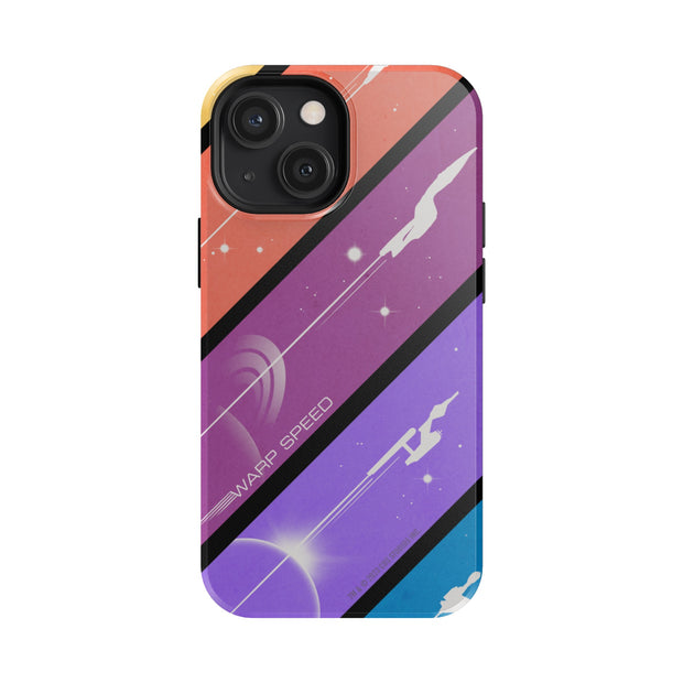 Star Trek Color Block Warp Speed Phone Case