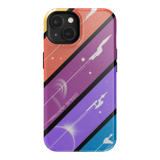 Star Trek Color Block Warp Speed Phone Case