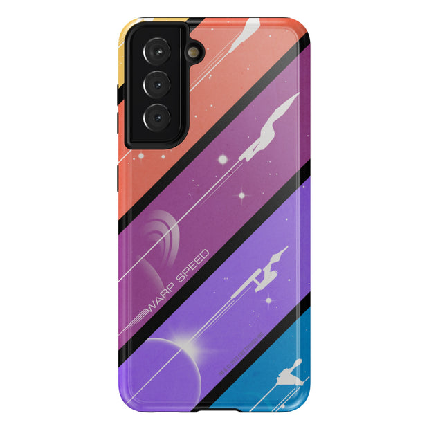 Star Trek Color Block Warp Speed Phone Case