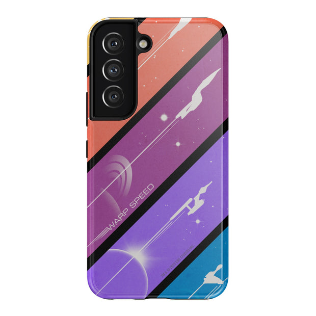 Star Trek Color Block Warp Speed Phone Case