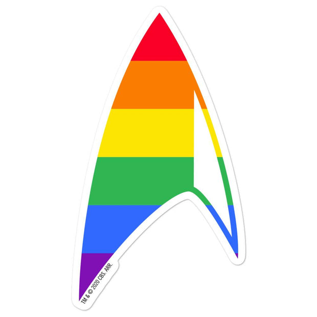 Star Trek: Voyager Pride Delta Die Cut Sticker