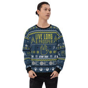 Star Trek Live Long & Prosper Holiday Crewneck Sweatshirt