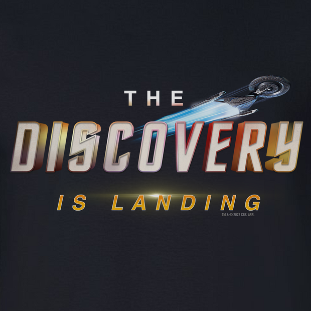 Star Trek: Discovery The Discovery Is Landing Short Sleeve T-Shirt