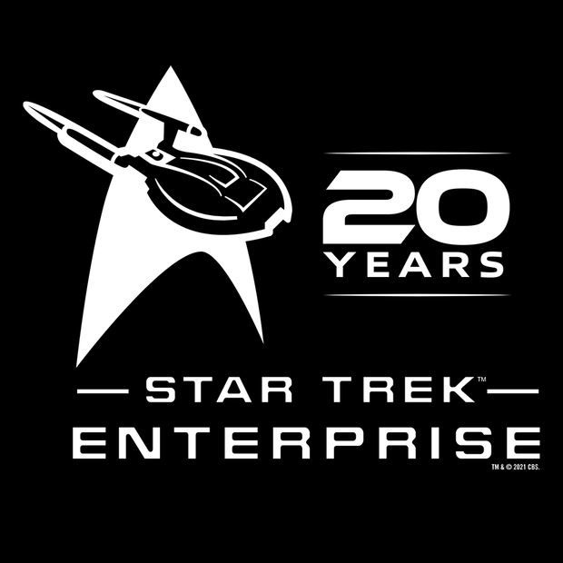 Star Trek: Enterprise 20th Anniversary Hooded Sweatshirt