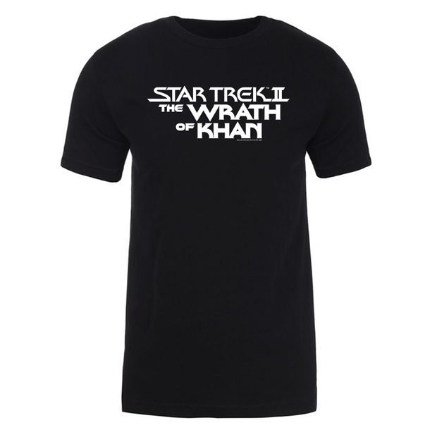 Star Trek II: The Wrath of Khan Logo Adult Short Sleeve T-Shirt