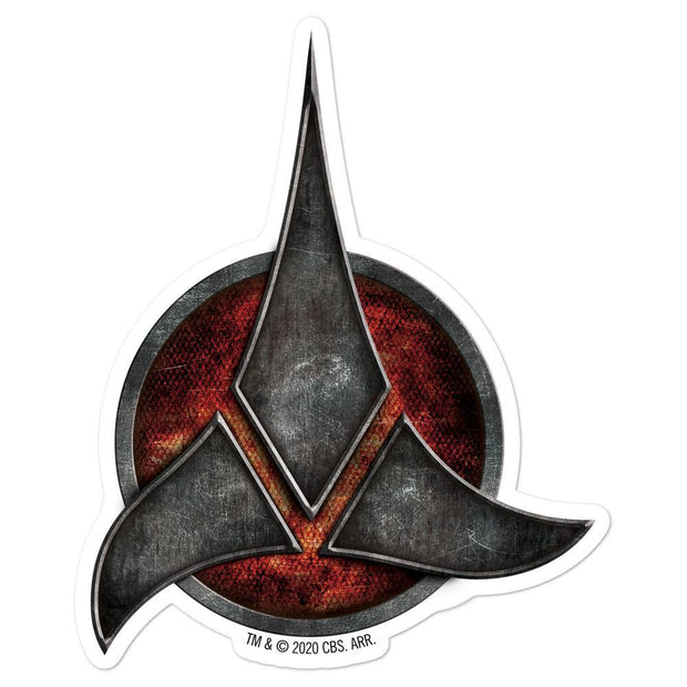 Star Trek Klingon Logo Die Cut Sticker