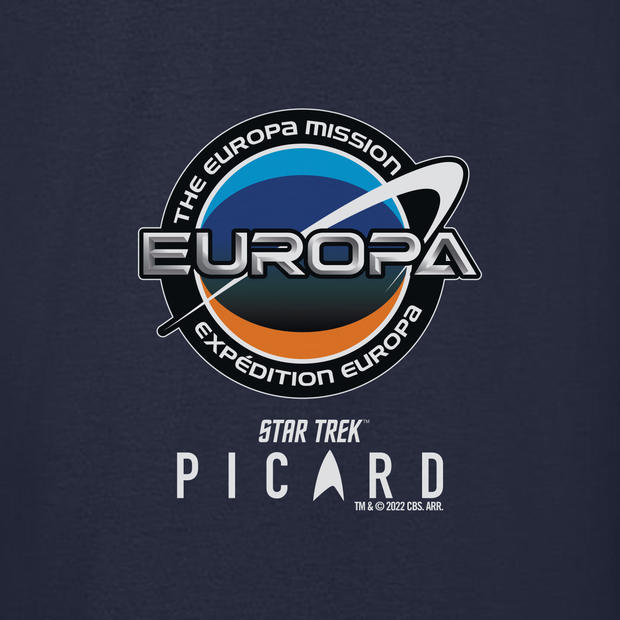 Star Trek: Picard Europa Mission Men's Short Sleeve T-Shirt